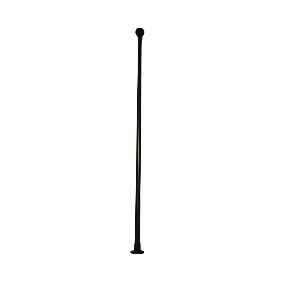 Briofox Matte Black Shower Curtain Rod 54-90